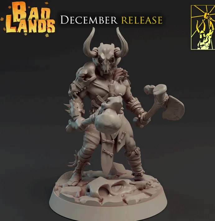 guerreiro, masculino, homem, machado, mascara, chifre