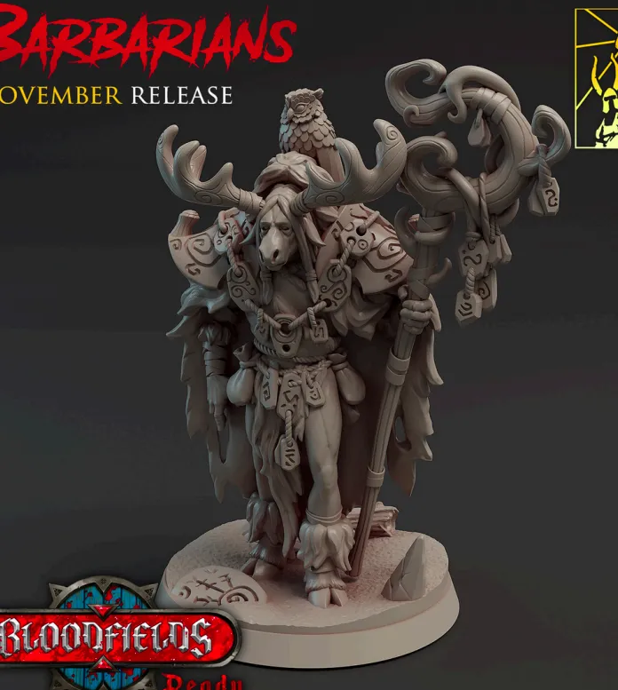 alce, criatura, monstro, masculino, homem