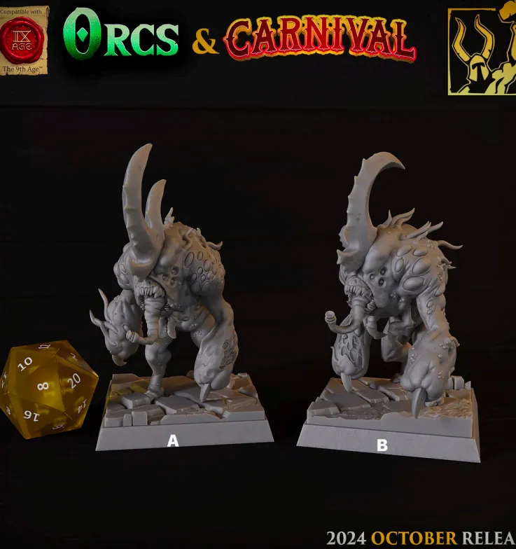 criatura, monstro, carnaval, aberração