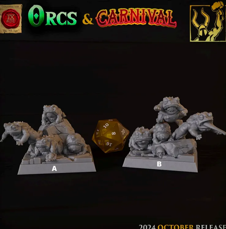 sapos, sapos, carnaval