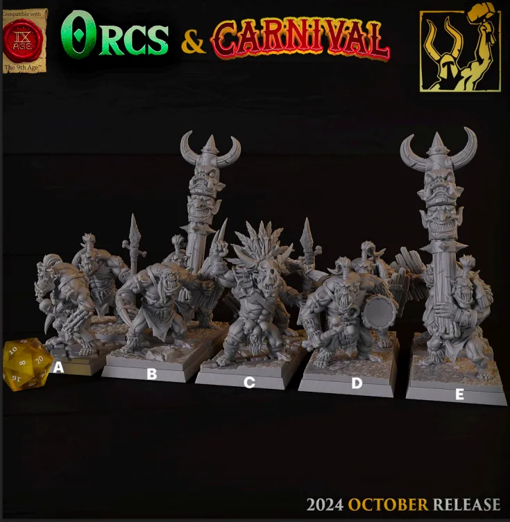 guerreiro, masculino, homem, orc