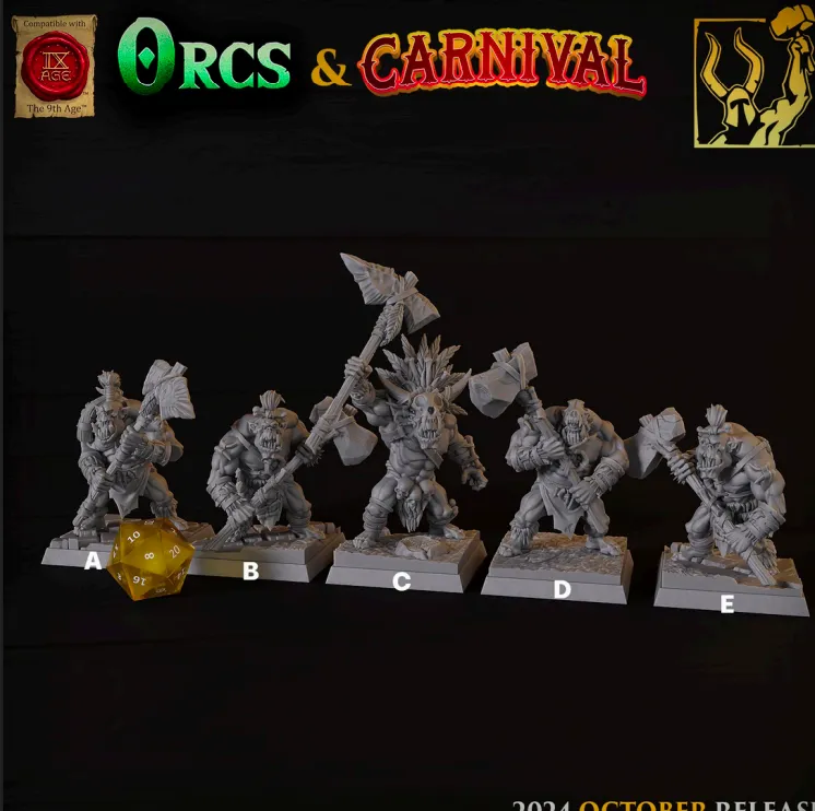 guerreiro, masculino, homem, orc