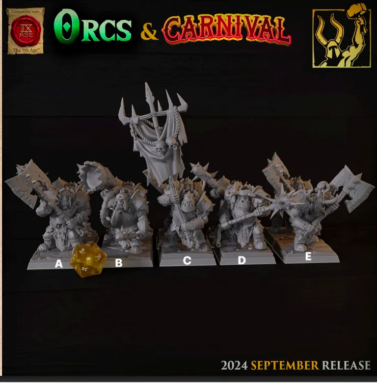 orc de carnaval, masculino, homem