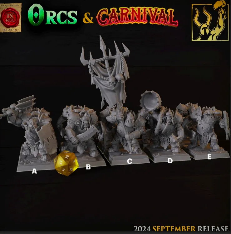 orc de carnaval, masculino, homem