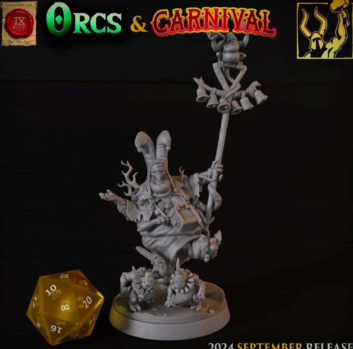 criatura, monstro, bufão