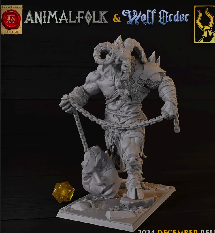 gigante, minotauro, criatura, monstro,