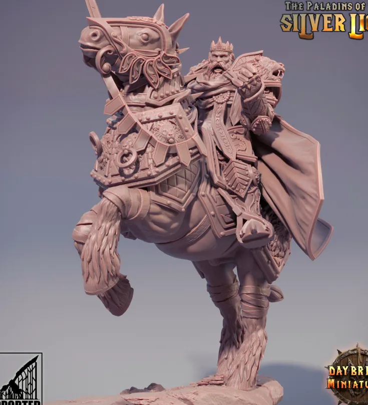 paladino, humano, montaria, masculino, homem