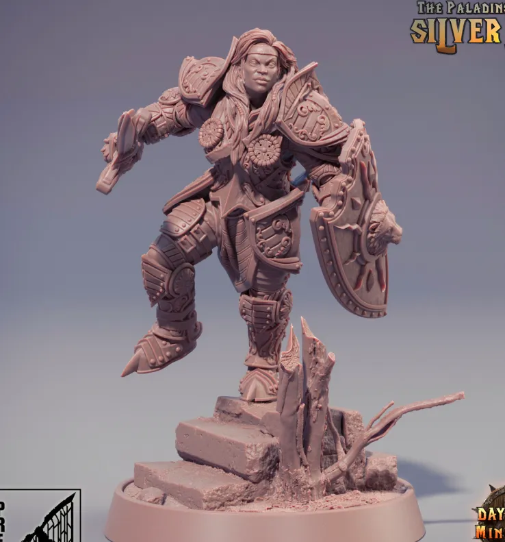 paladino, paladina, humano, humana, feminino, feminina, mulher