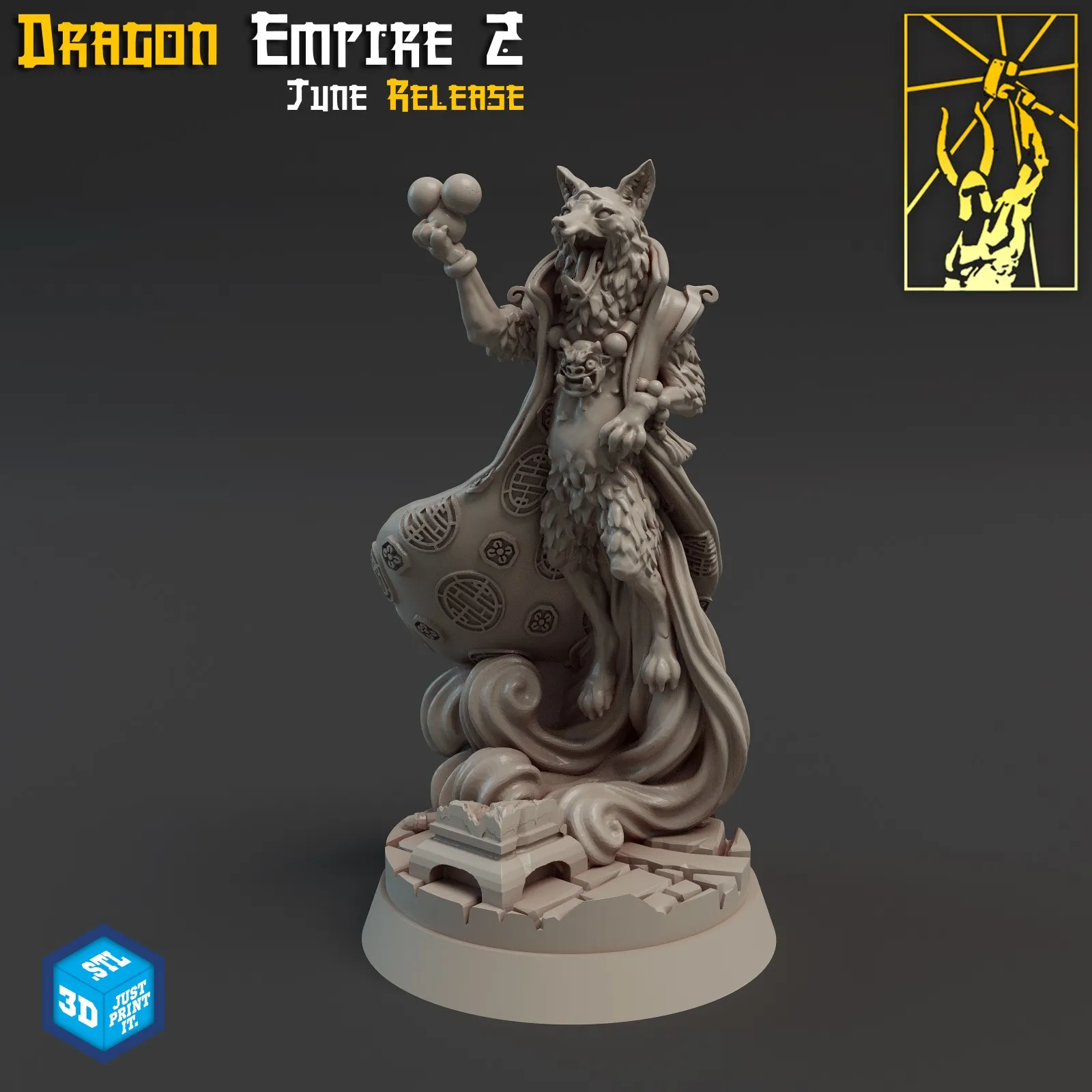 criatura, raposa, animal, magia