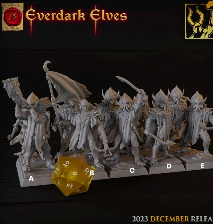 elfo, guerreiro, masculino, homem, espada, bandeira