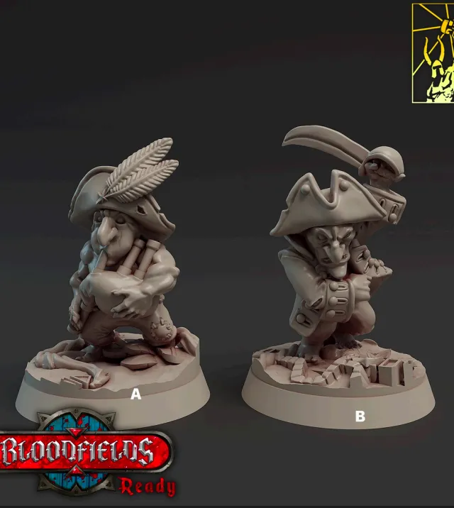 goblin, tribal, tambores, pirata