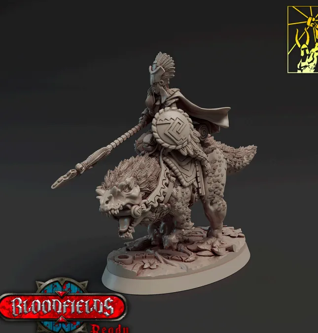 dinossauro, criatura, montaria, amazona, mulher, feminino