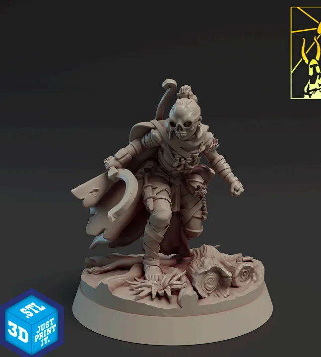 caçadora, tribal, amazona, feminino, mulher, caveira, guerreiro, guerreira, patrulheiro, patrulheira