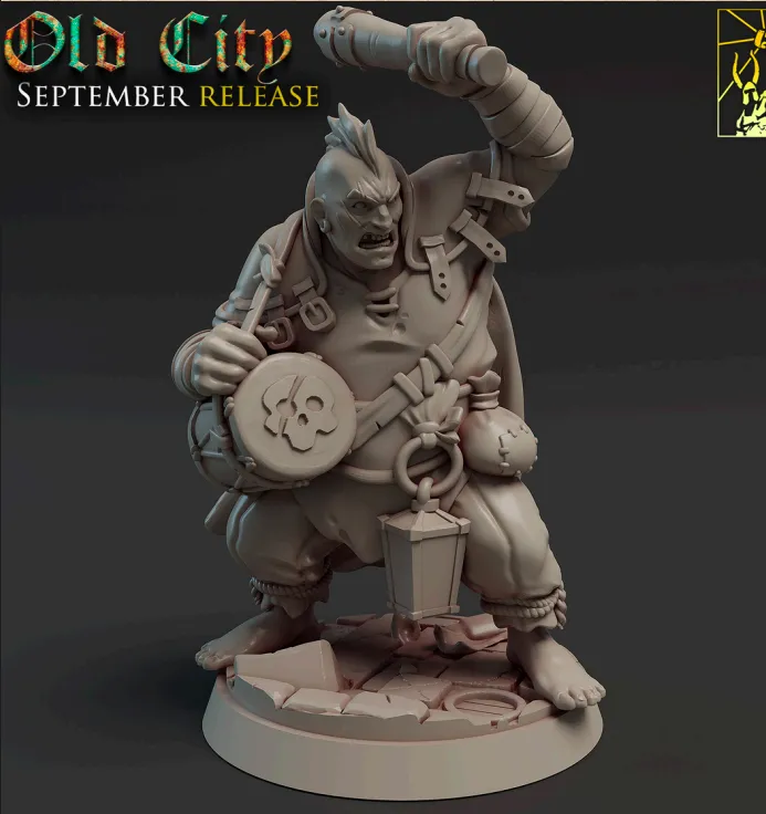 tambor, sombrio, cidade, humano, homem, masculino