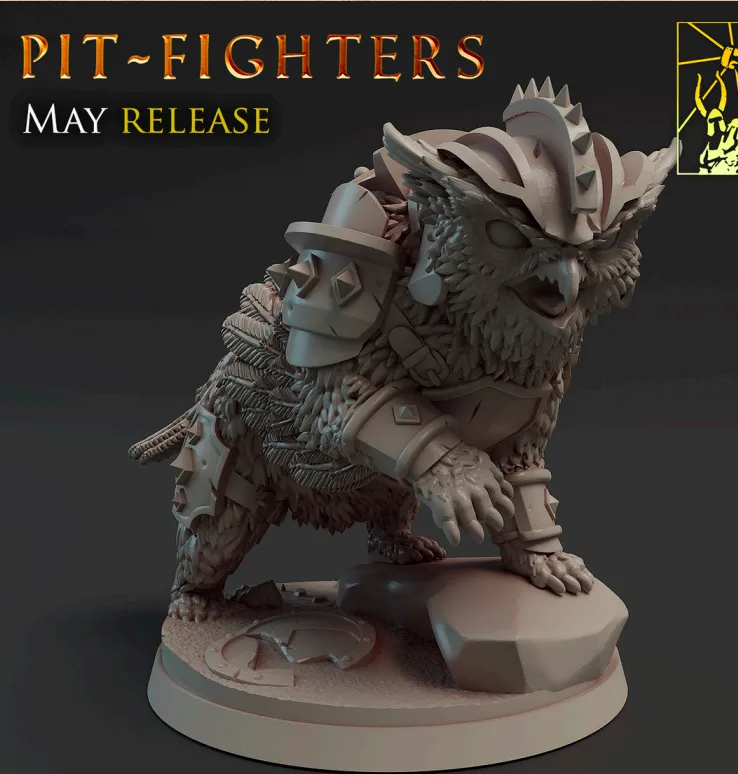 monstro, coruja, urso, mágico, mágica, criatura, monstro, ursoruja