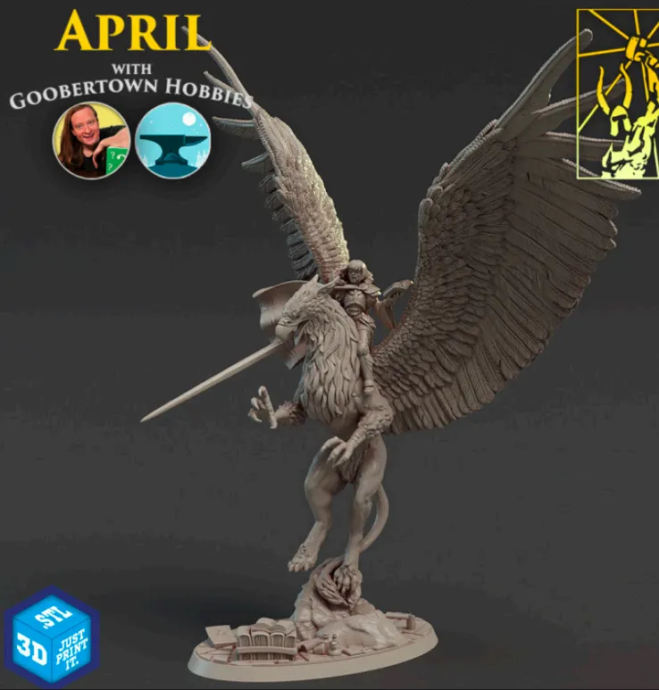 griffo, criatura, alado, mágico, magia, animal, animais, animais, mulher, feminino, guerreira, montaria