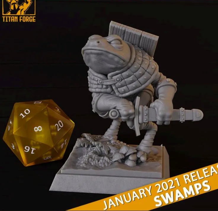 emboscador, criatura, pântano, furtivo, ataque surpresa, místico, magia, magico, sapo, monstro