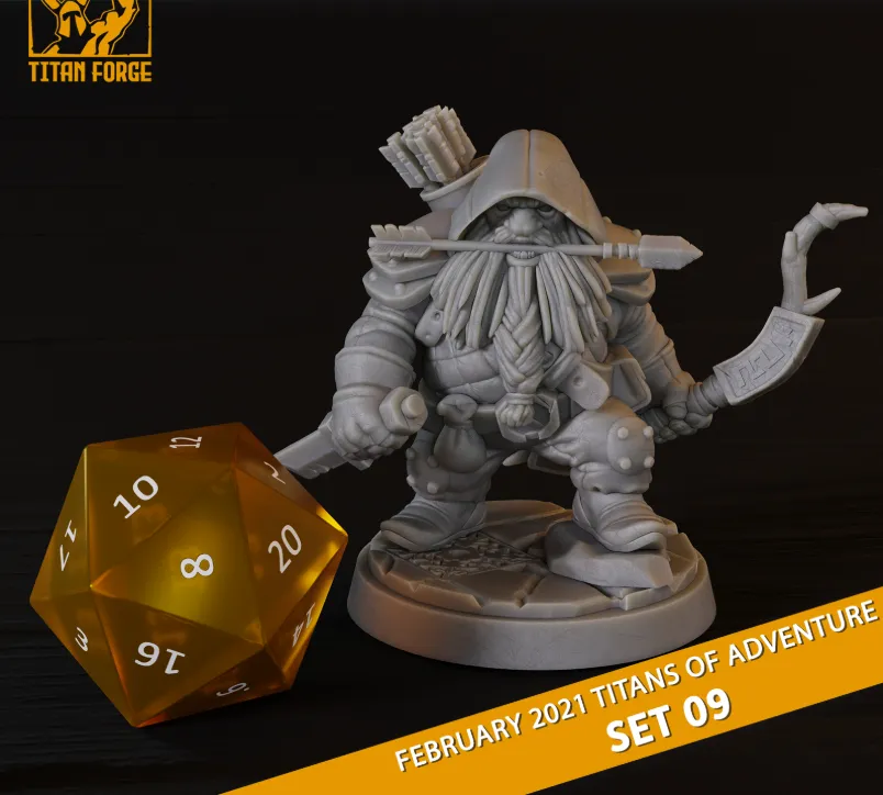 anão, anões, caçador, arqueiro, arco, flecha, homem, masculino