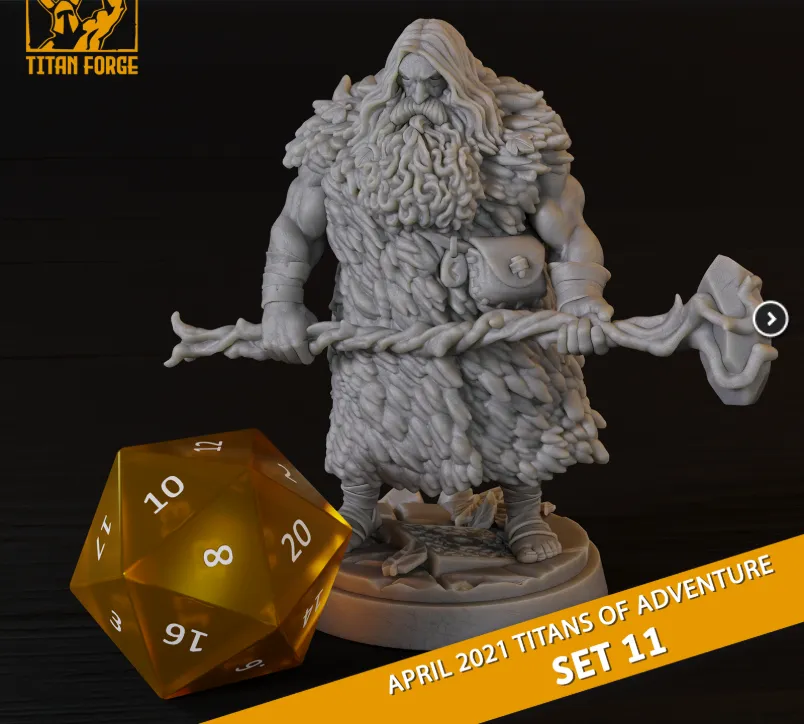 humano, druida, natureza, magia, casaco peludo, cajado, homem, masculino