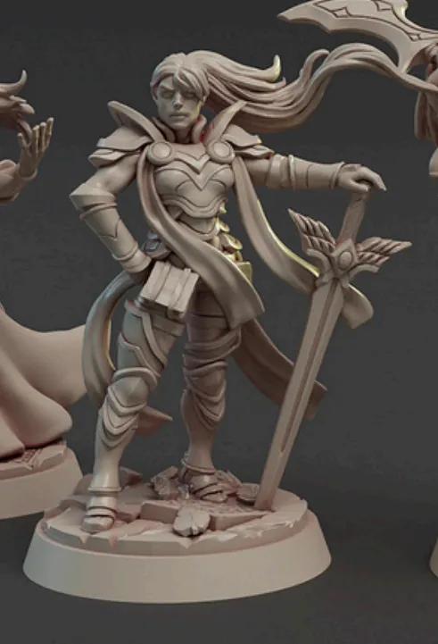 humano, humana, paladino, paladina, armadura, suporte, mulher, feminino, espada, armadura, guerreiro, guerreira