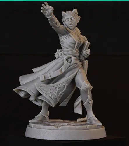 tiefling, feiticeiro, feiticeira, chifres, magia, magico, magica, livro, mulher, feminino