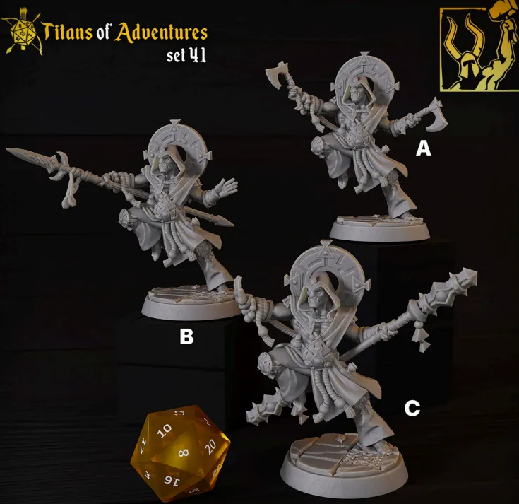 orc, ogro, monge, artes marciais, masculino, homem