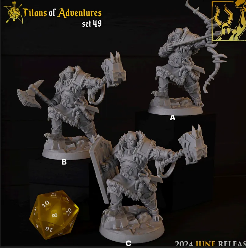 golias, guerreiro, arqueiro, patrulheiro, paladino, homem, masculino