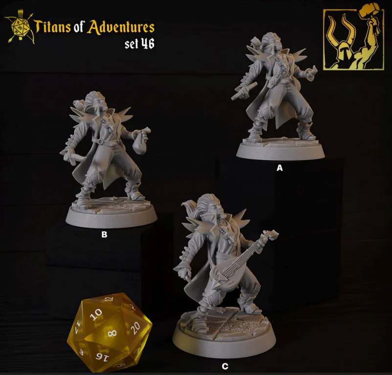 humano, bardo, música, suporte, violão