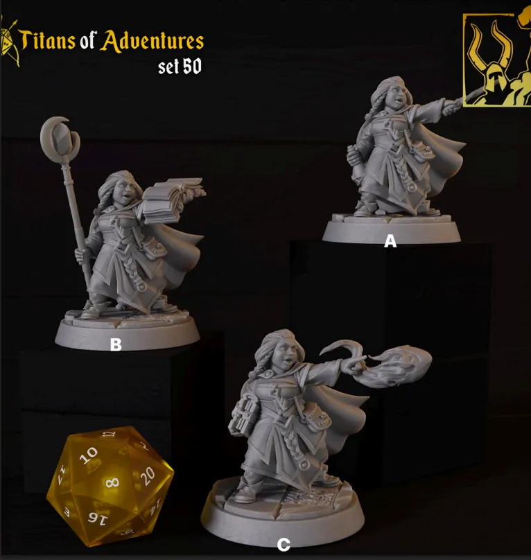 anão, anões, anã, mago, maga, magia, livro, fogo, cajado