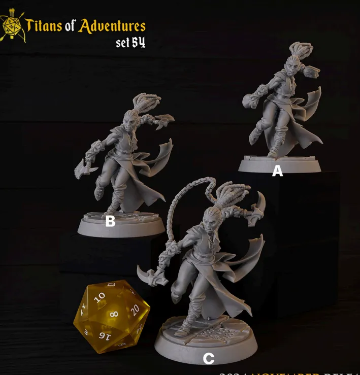 orc, ogro, ogra, ladino, ladina, furtivo, furtiva, mulher, feminino, corrente