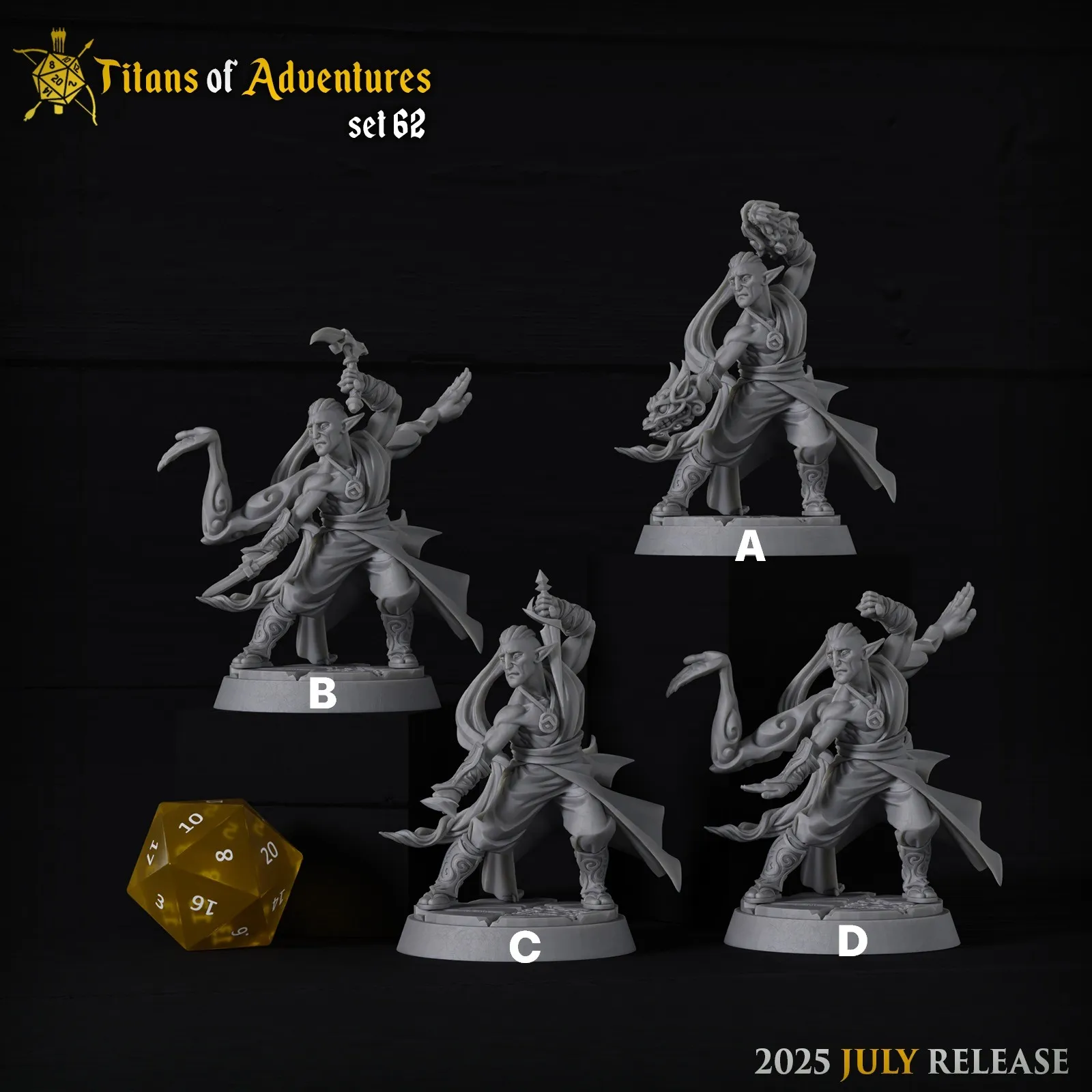 elf, monk, elfo, monge, guerreiro