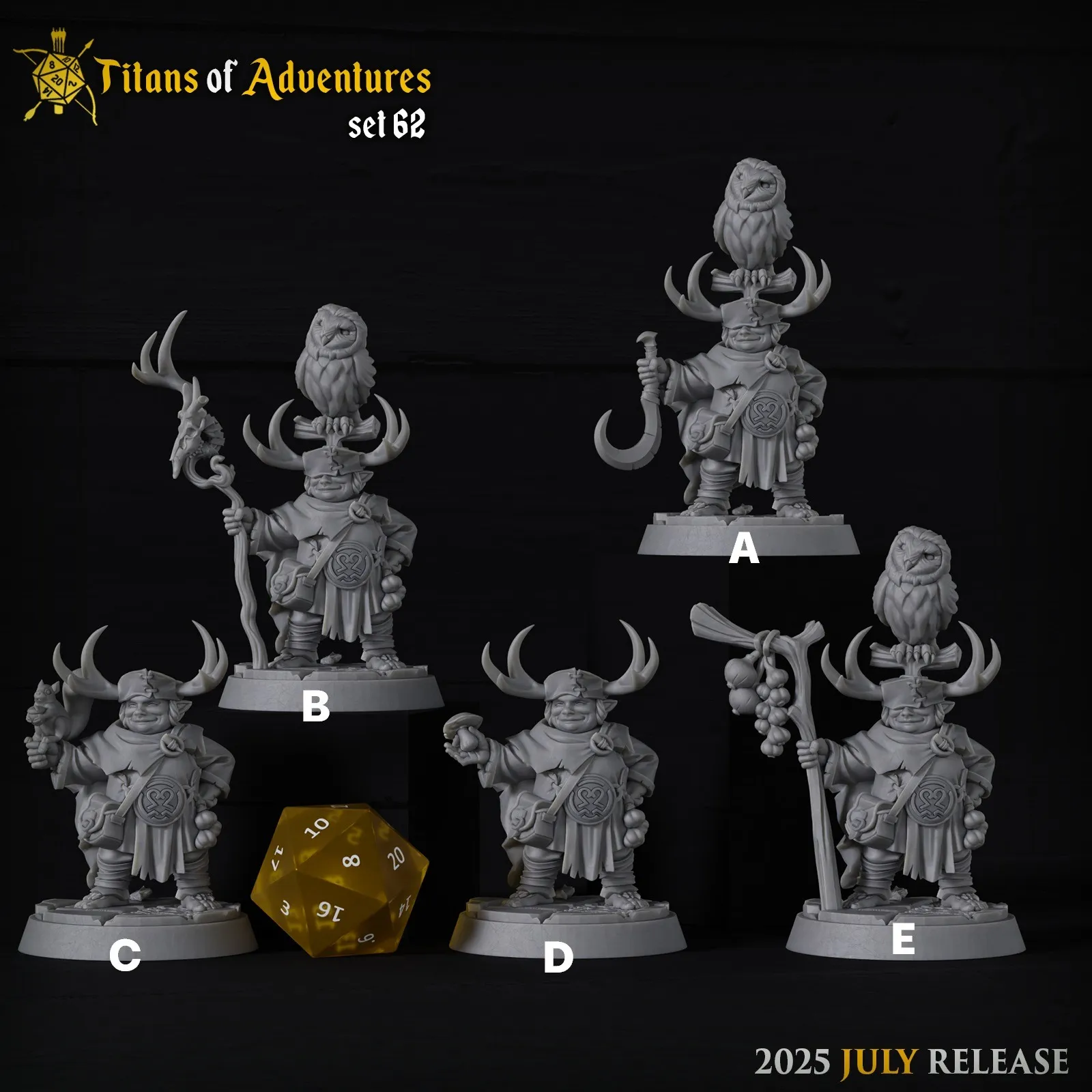 druida, natureza, coruja, druid, hafling