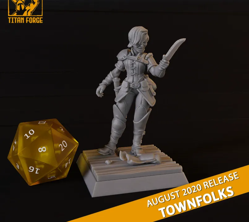 guarda costas, segurança, proteção, aldeão, npm, personagem, mulher, feminino, adaga, taverna, humano, humana