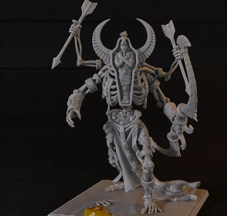 colosso, gigante, morto vivo, deserto, egito, egípcio, criatura, monstro, areia, ossos, cajado, guerreiro, demonio, flecha, arco, arqueiro, mumia