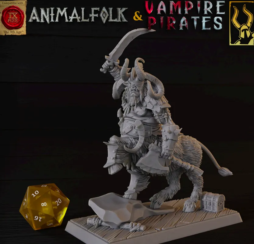 centauro, chifre, cavalo, criatura