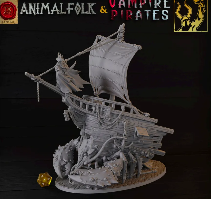 terror, marinho, kraken, monstro, oceano, mar, barco, pirata, morto vivo, madeira, lagostim, criatura, areia