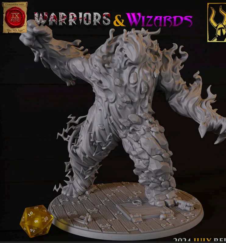 golem, elemental, magia, criatura, mágica, magico, monstro, pedra, fogo, agua, terra